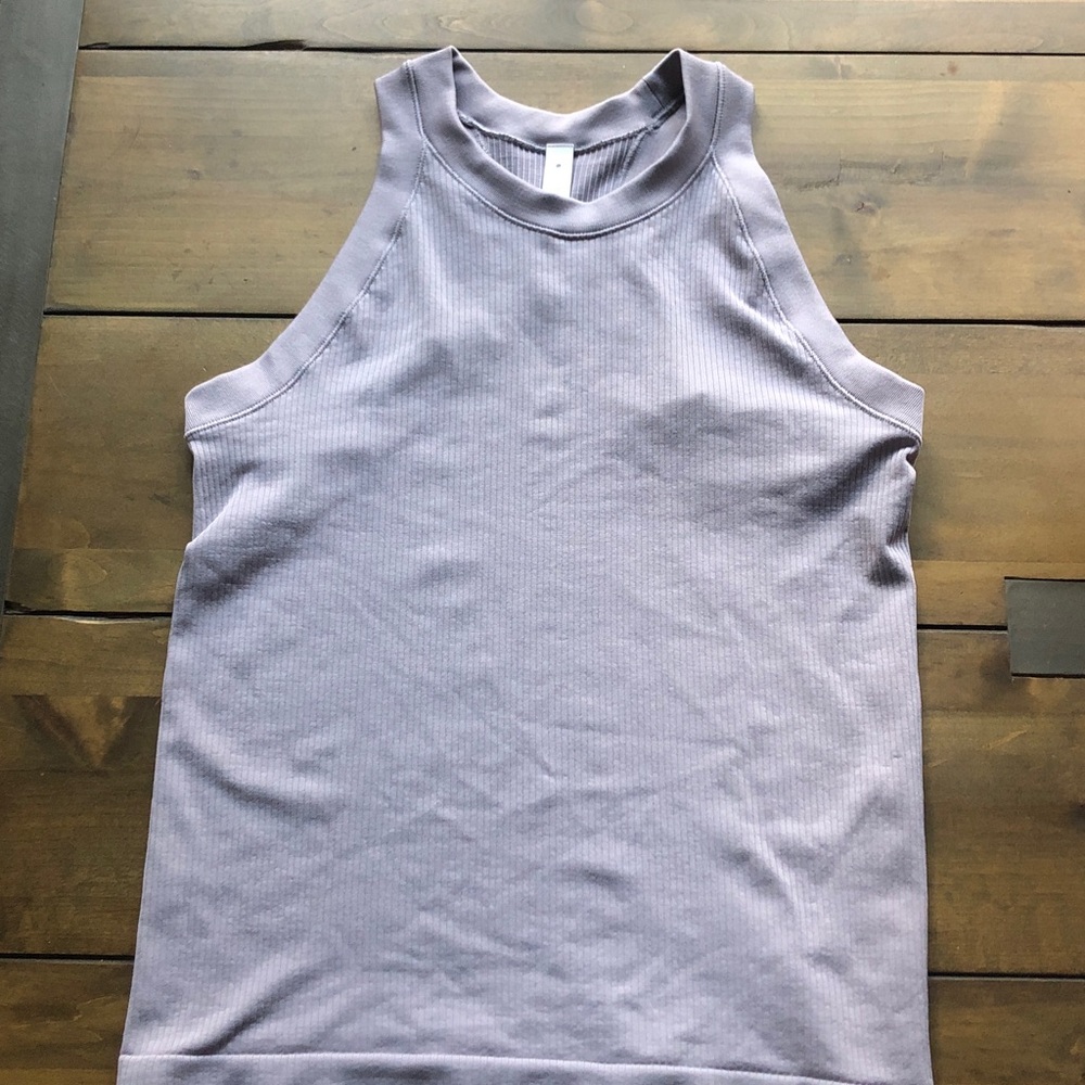 Two Athleta Lavender essence Tanks medium - Picture 4 of 6